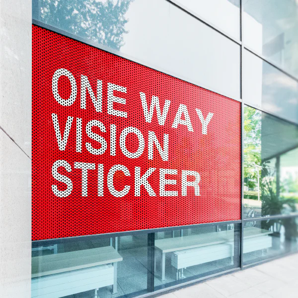 One Way Vision Stickers